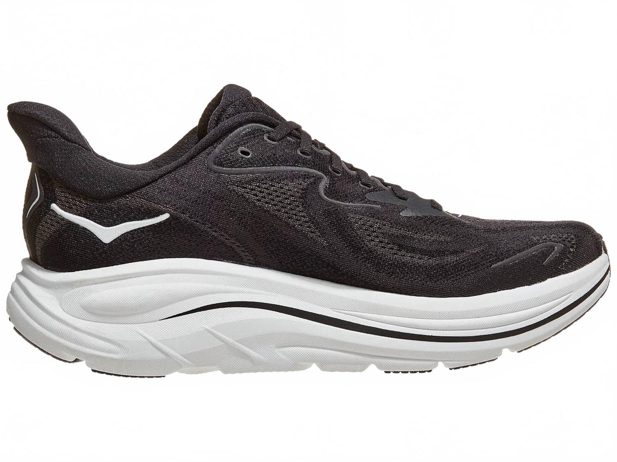 Tenis para correr de hombre color negro y blanco