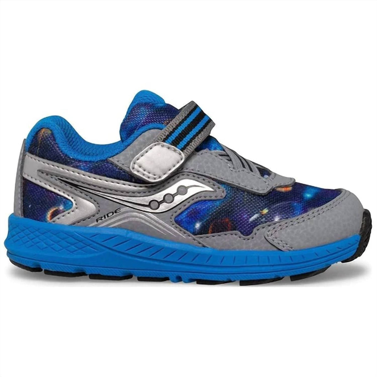 Tenis para niño color azul y gris