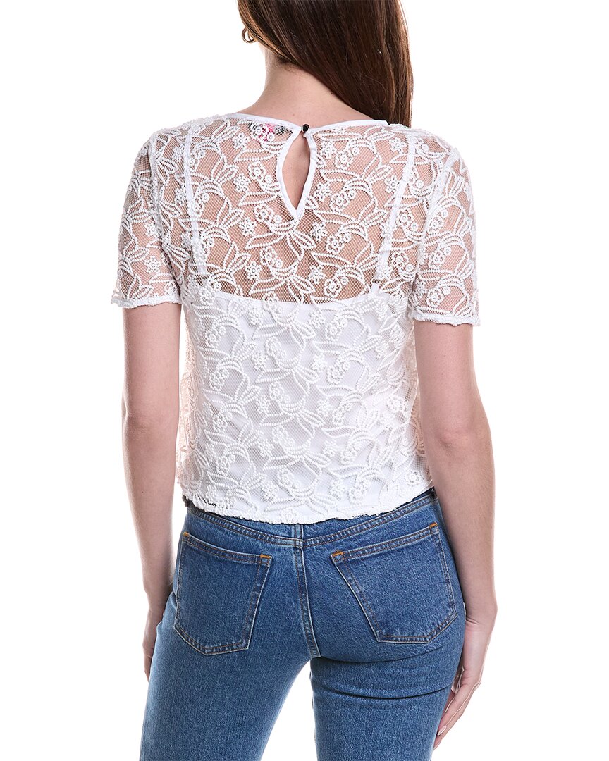 Blusa con cuello redondo