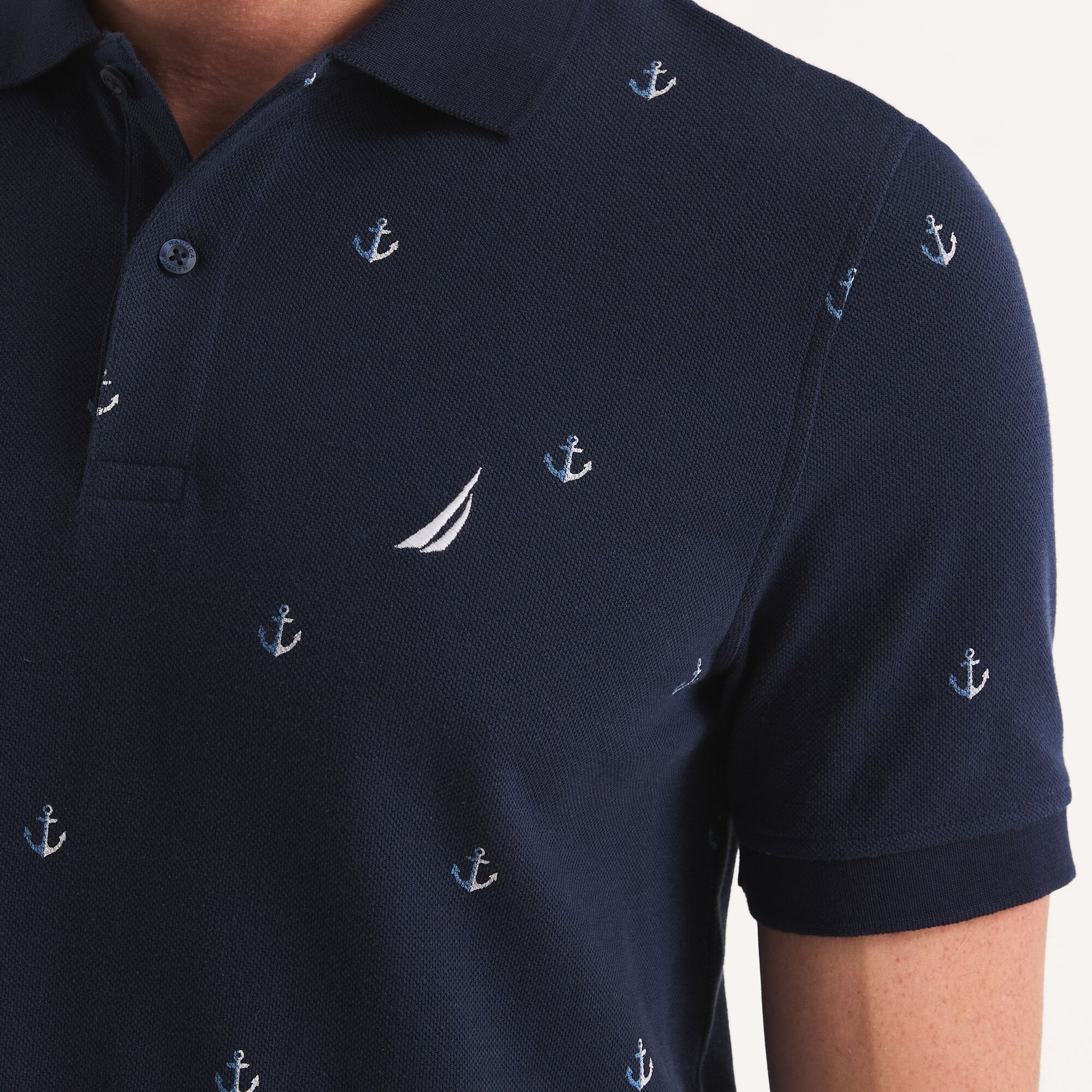 Polo de hombre con estampado