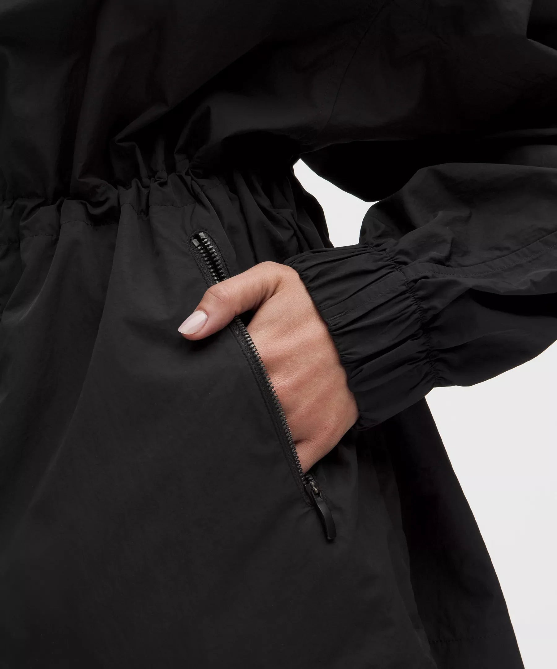 Chaqueta de corte amplio
