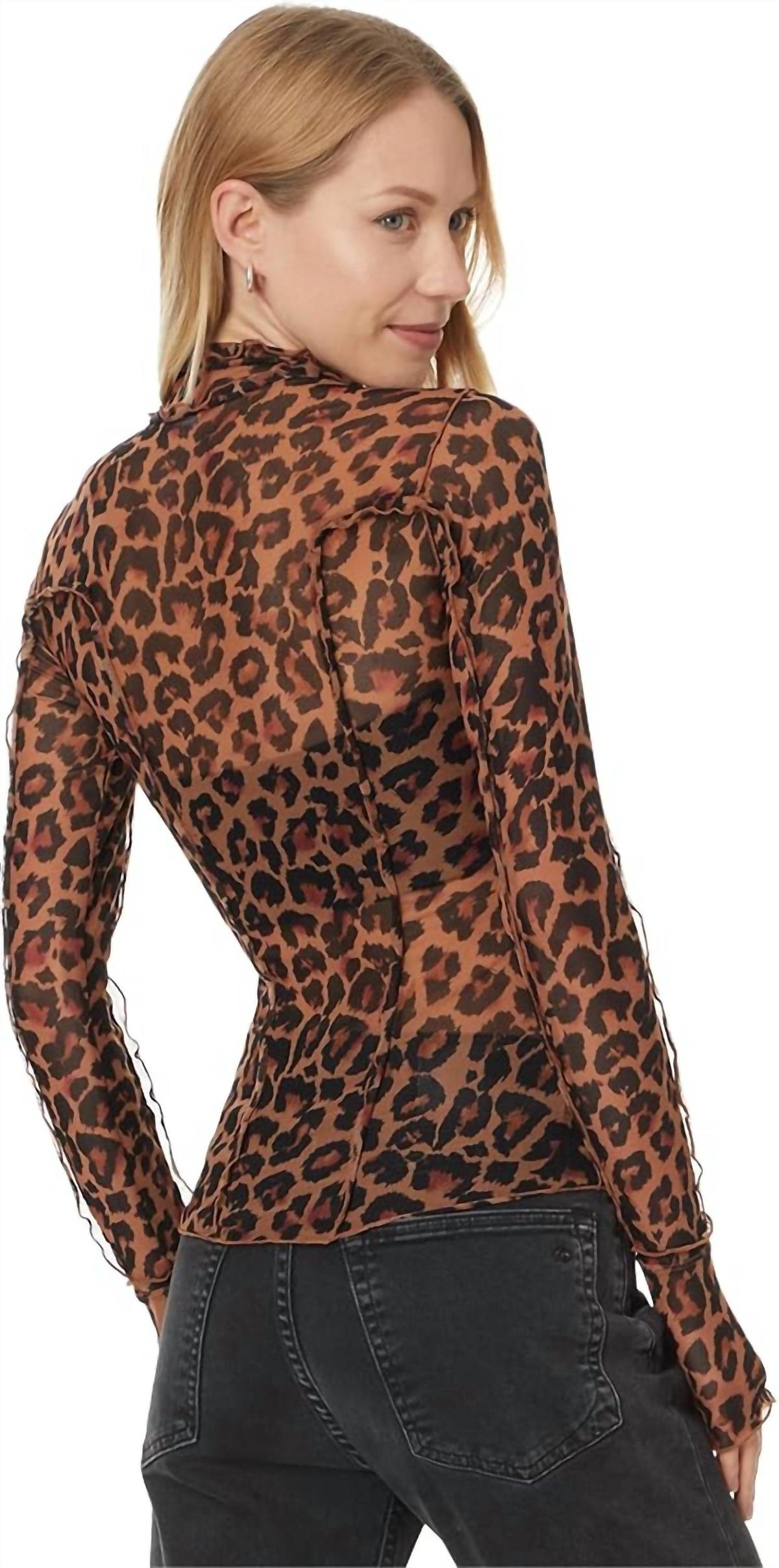 Top con estampado