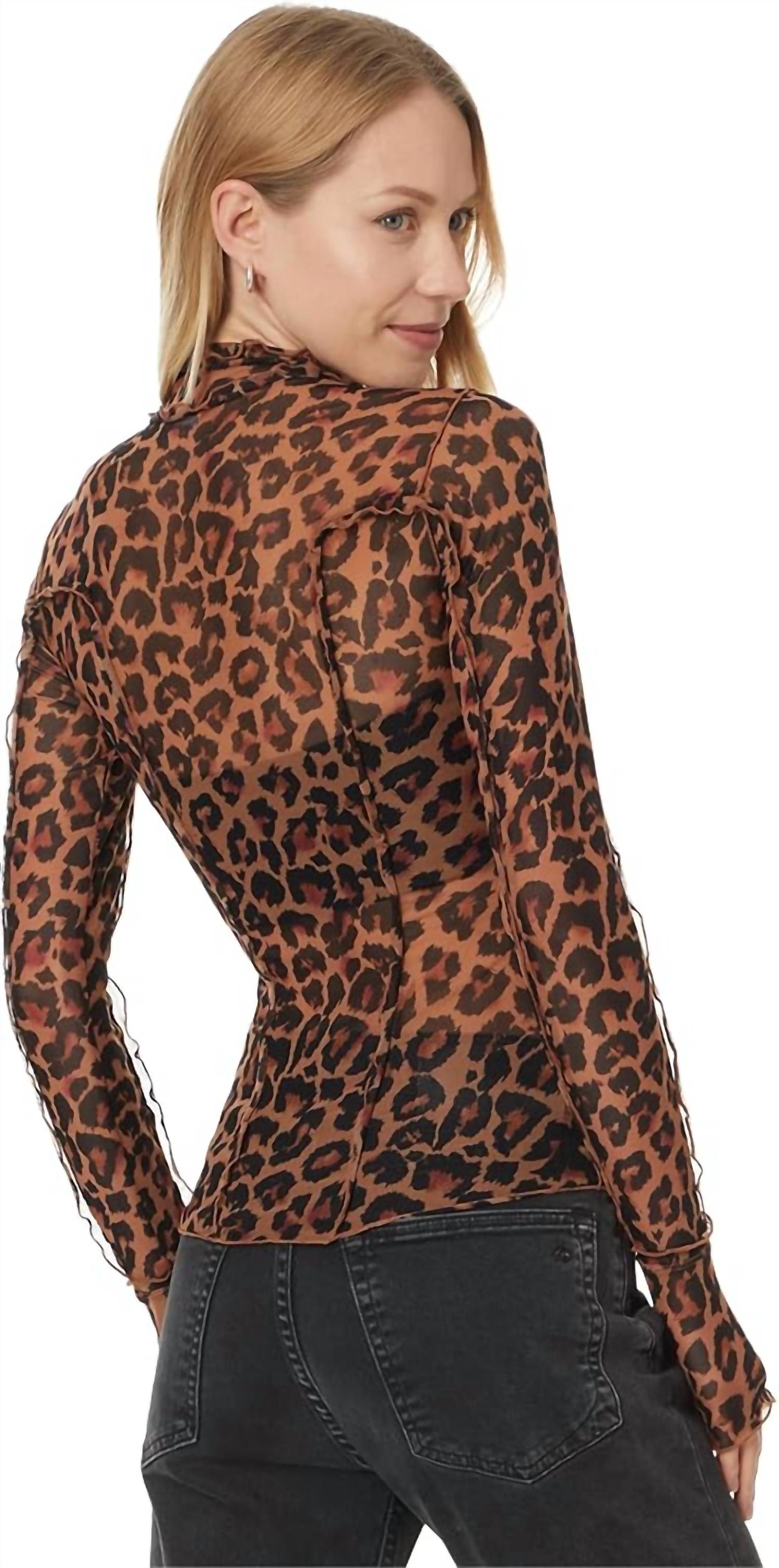 Top con estampado