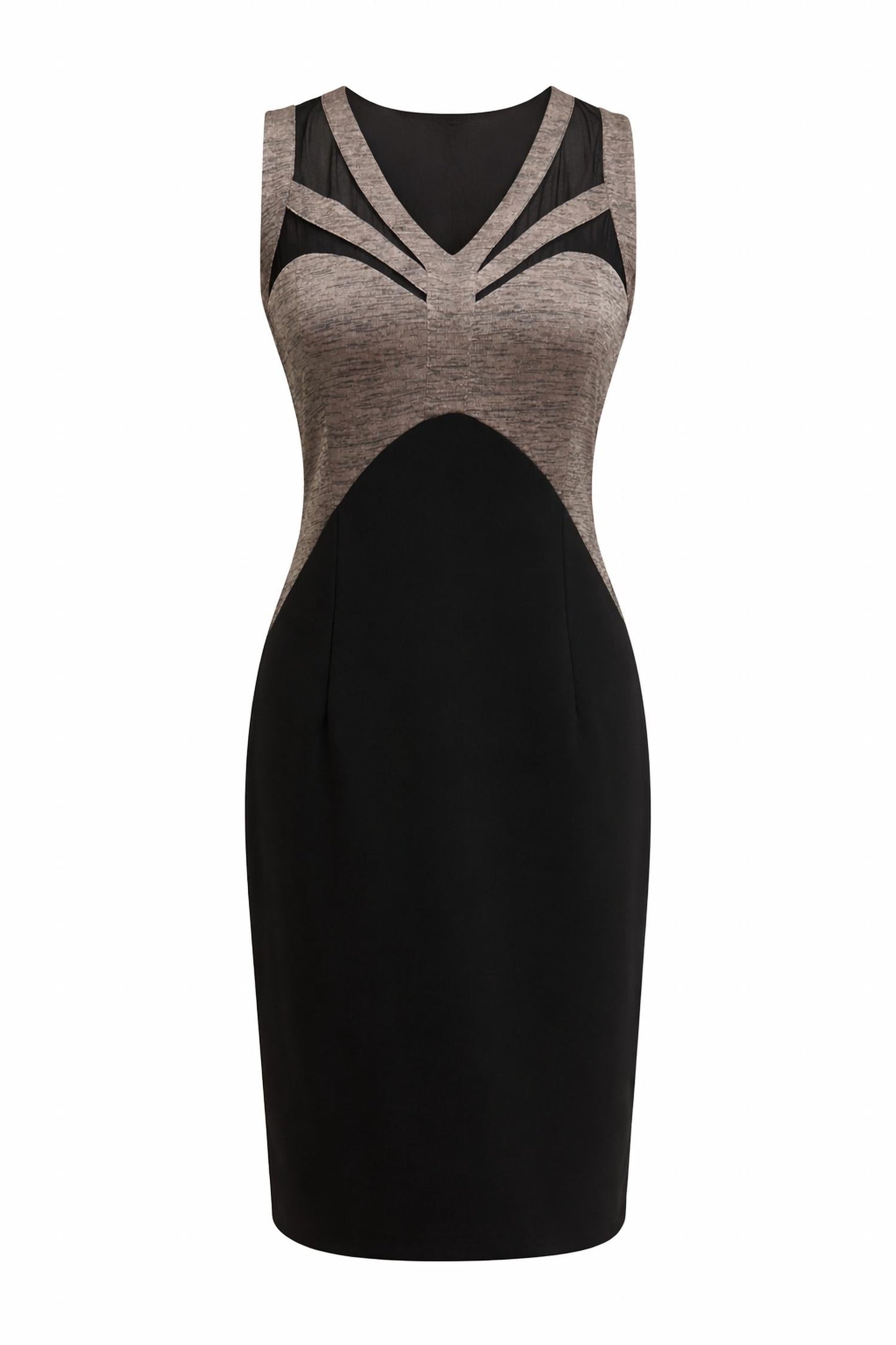 Vestido de mujer sin mangas color negro