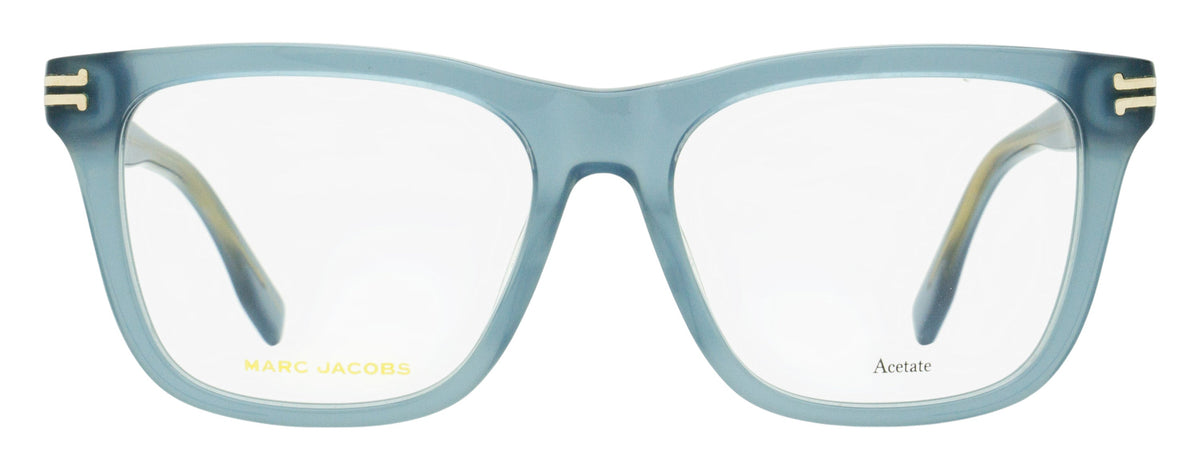 Montura para gafas de mujer de montura cuadrada 52 mm color azul