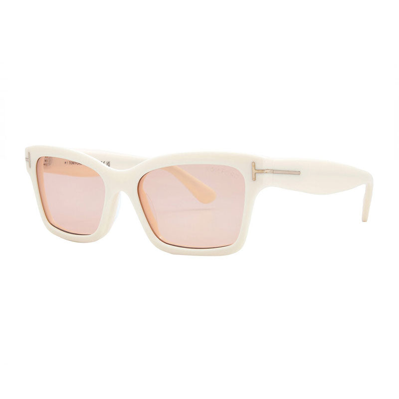 Gafas color rosado y marfil