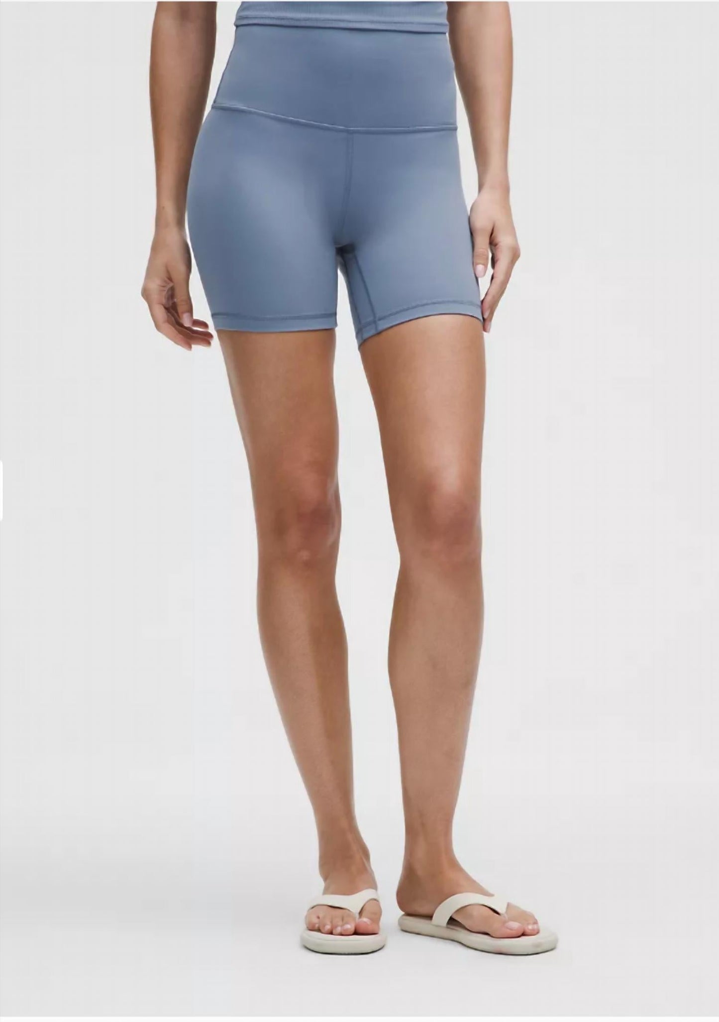 Short de mezclilla de tiro alto