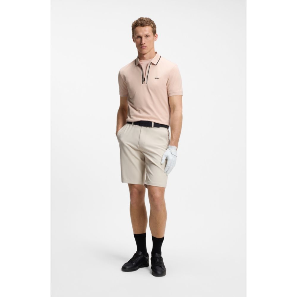 Polo de algodón de corte ajustado