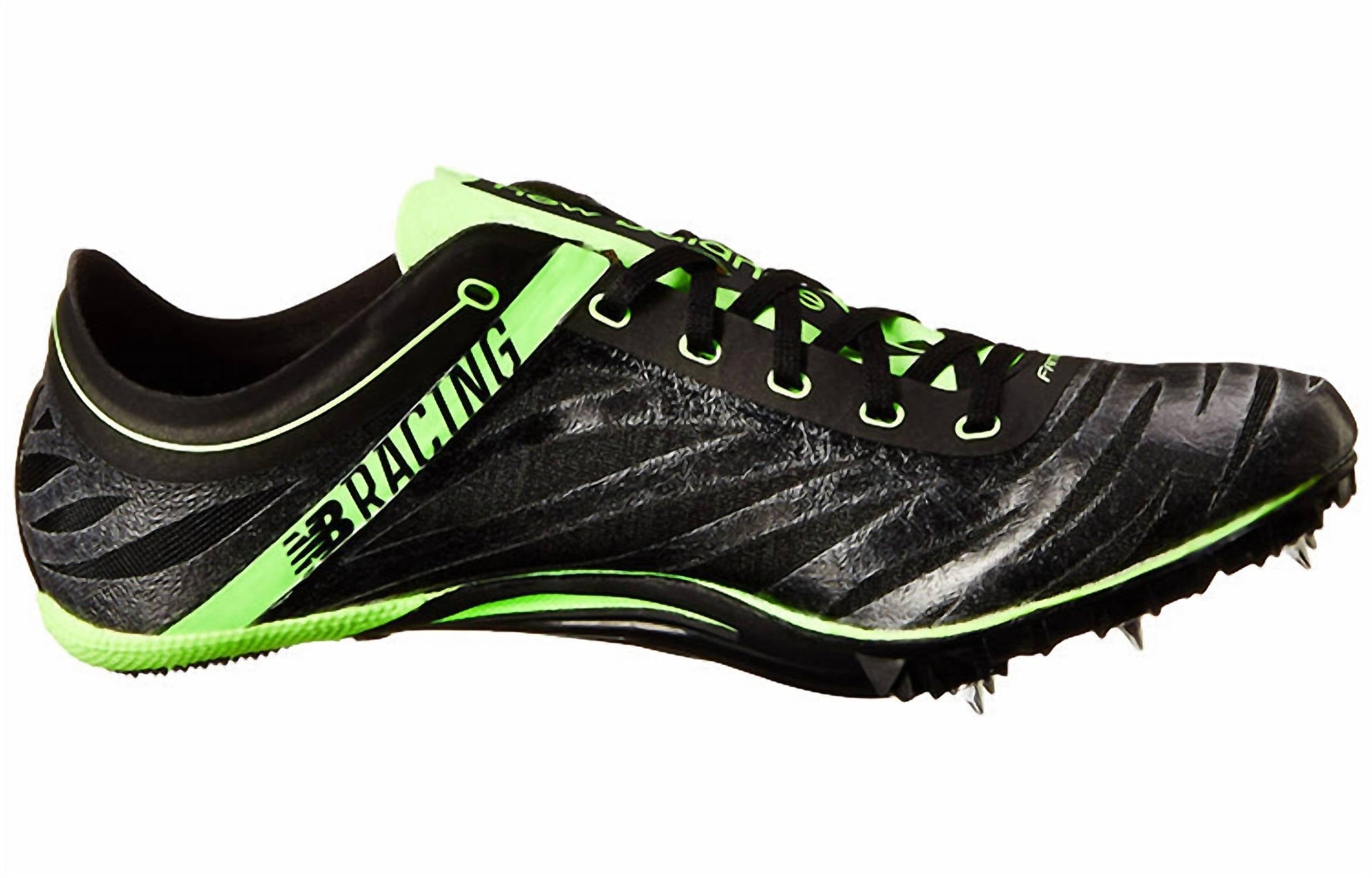 Zapatillas con clavos de hombre color negro y verde