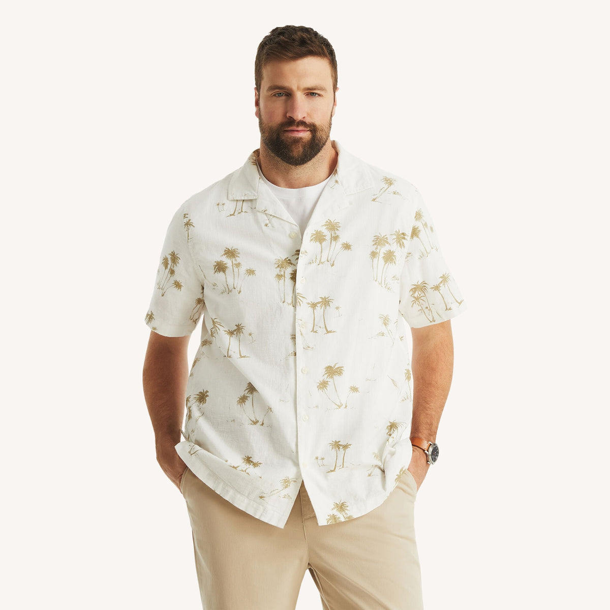 Camisa de manga corta con estampado