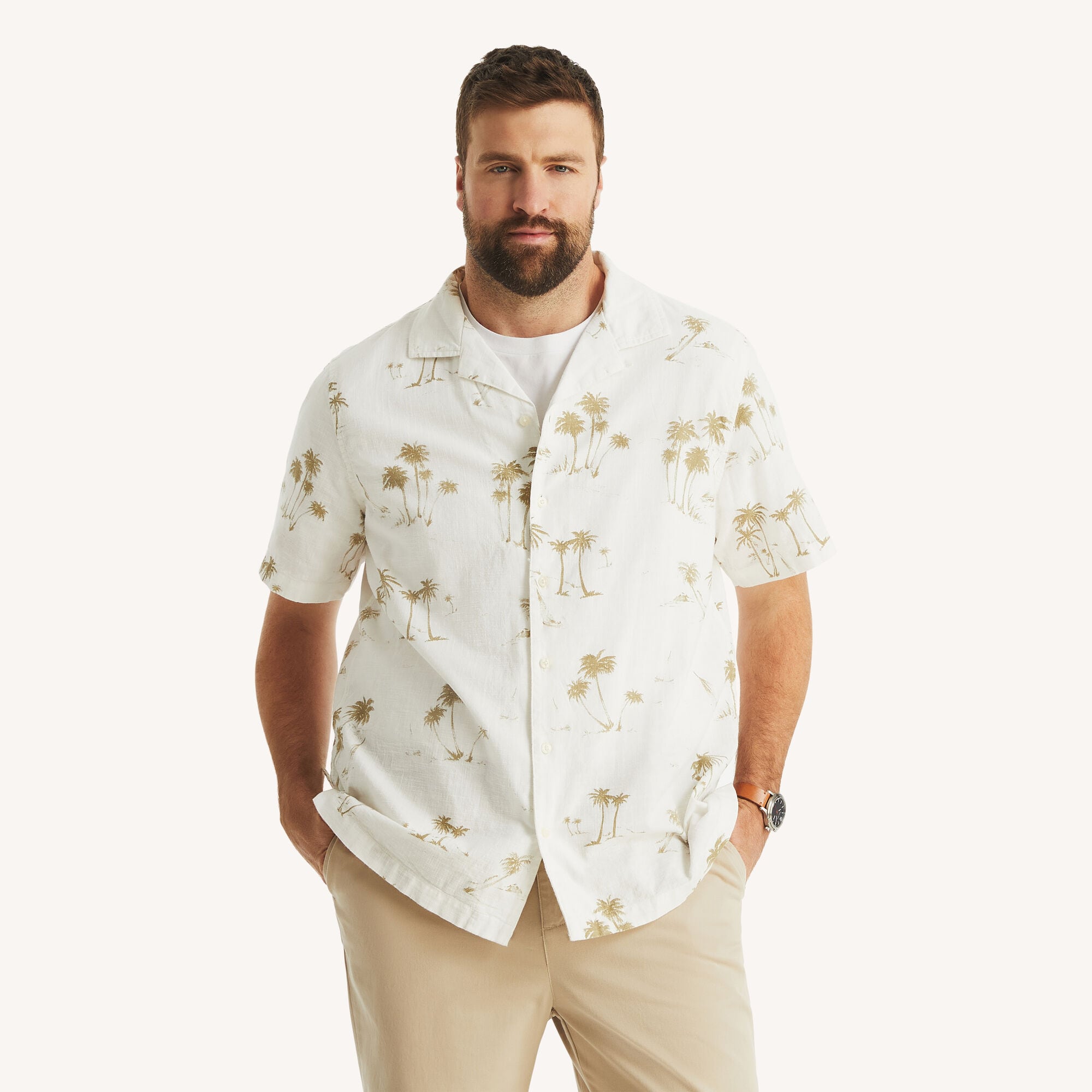 Camisa de manga corta con estampado