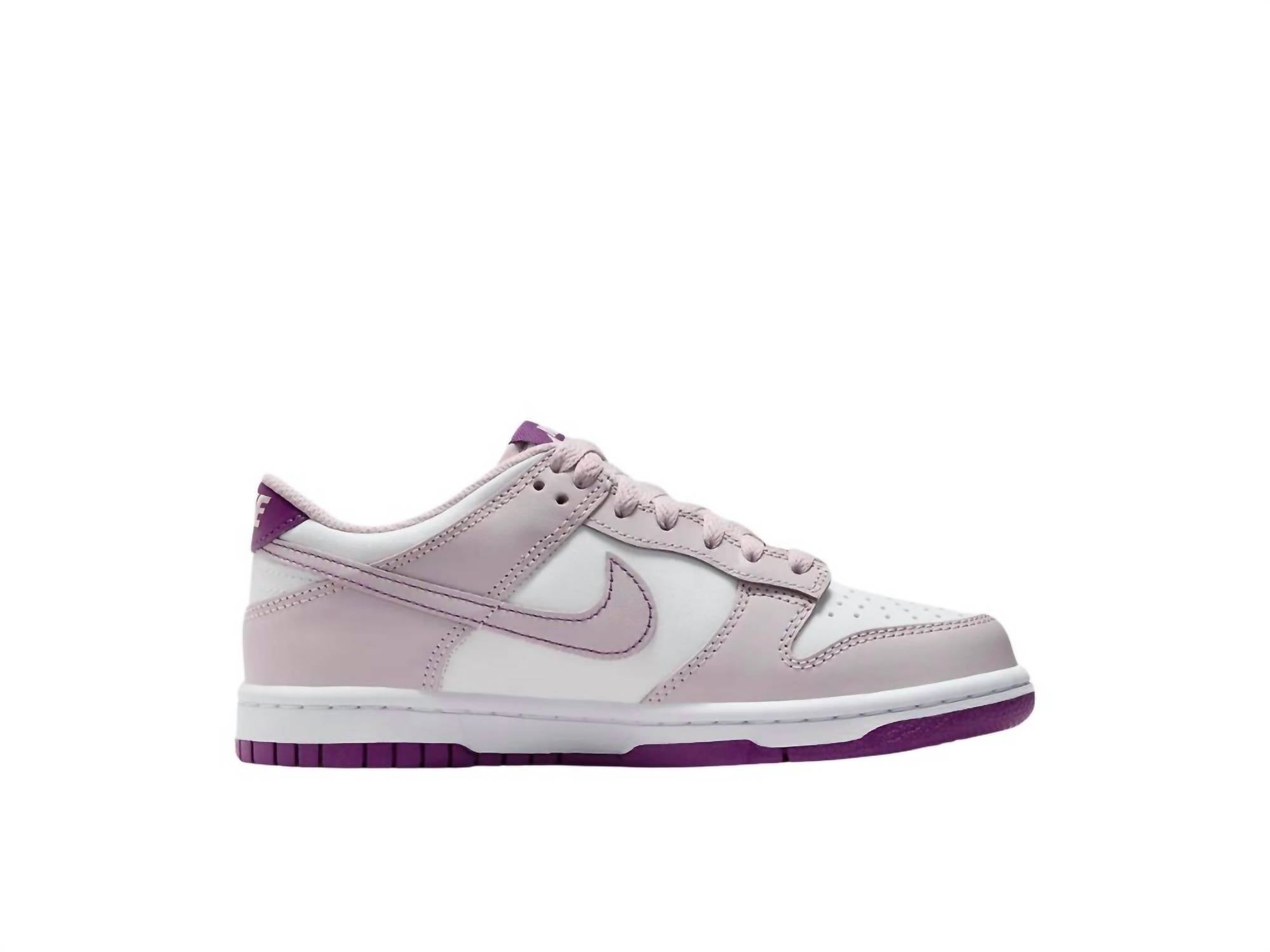 Zapatos infantil color blanco y violeta