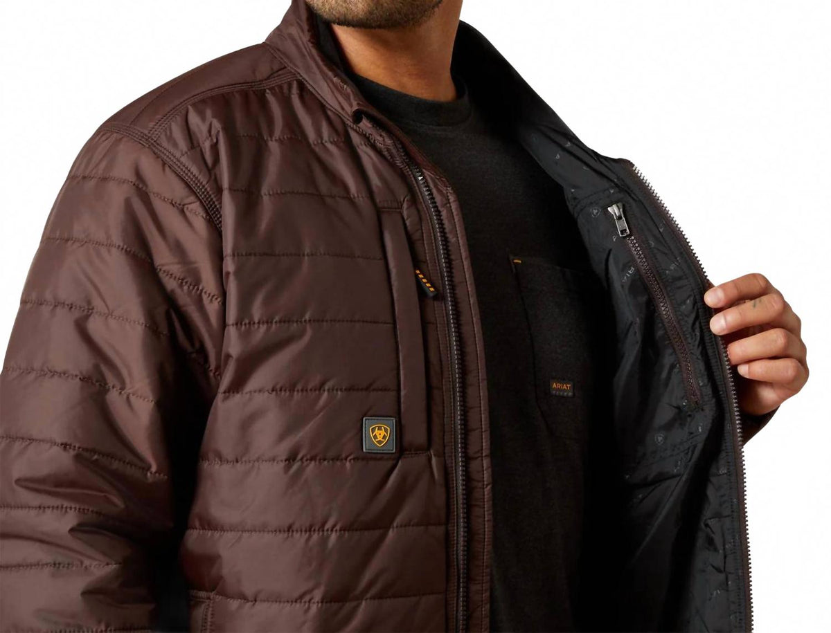 Chaqueta color café