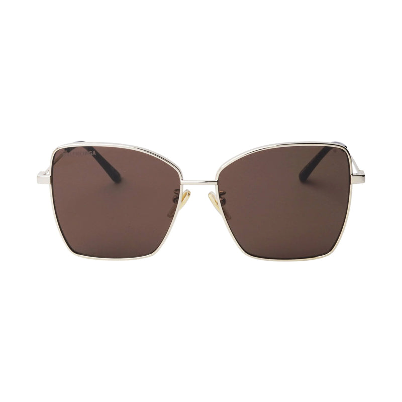 Gafas color café y dorado