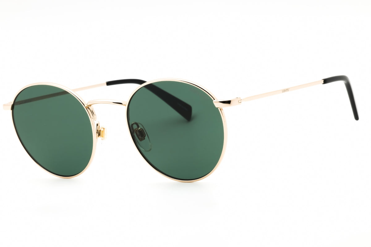 Gafas color verde y dorado