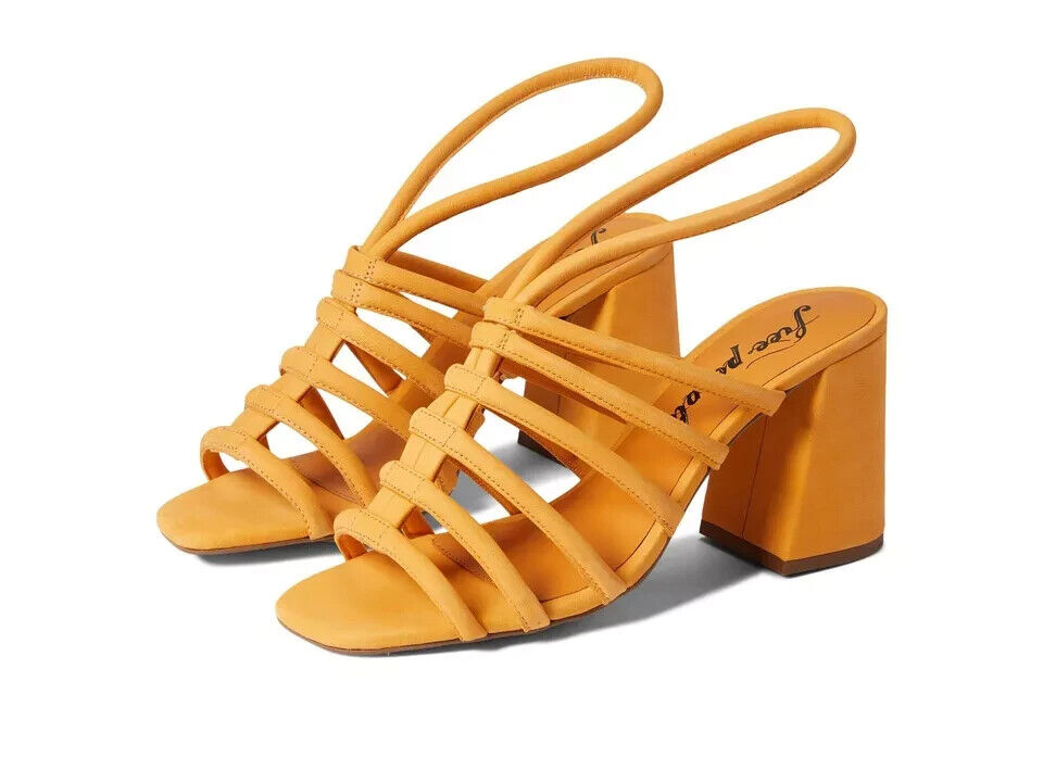 Sandalias de mujer color naranja