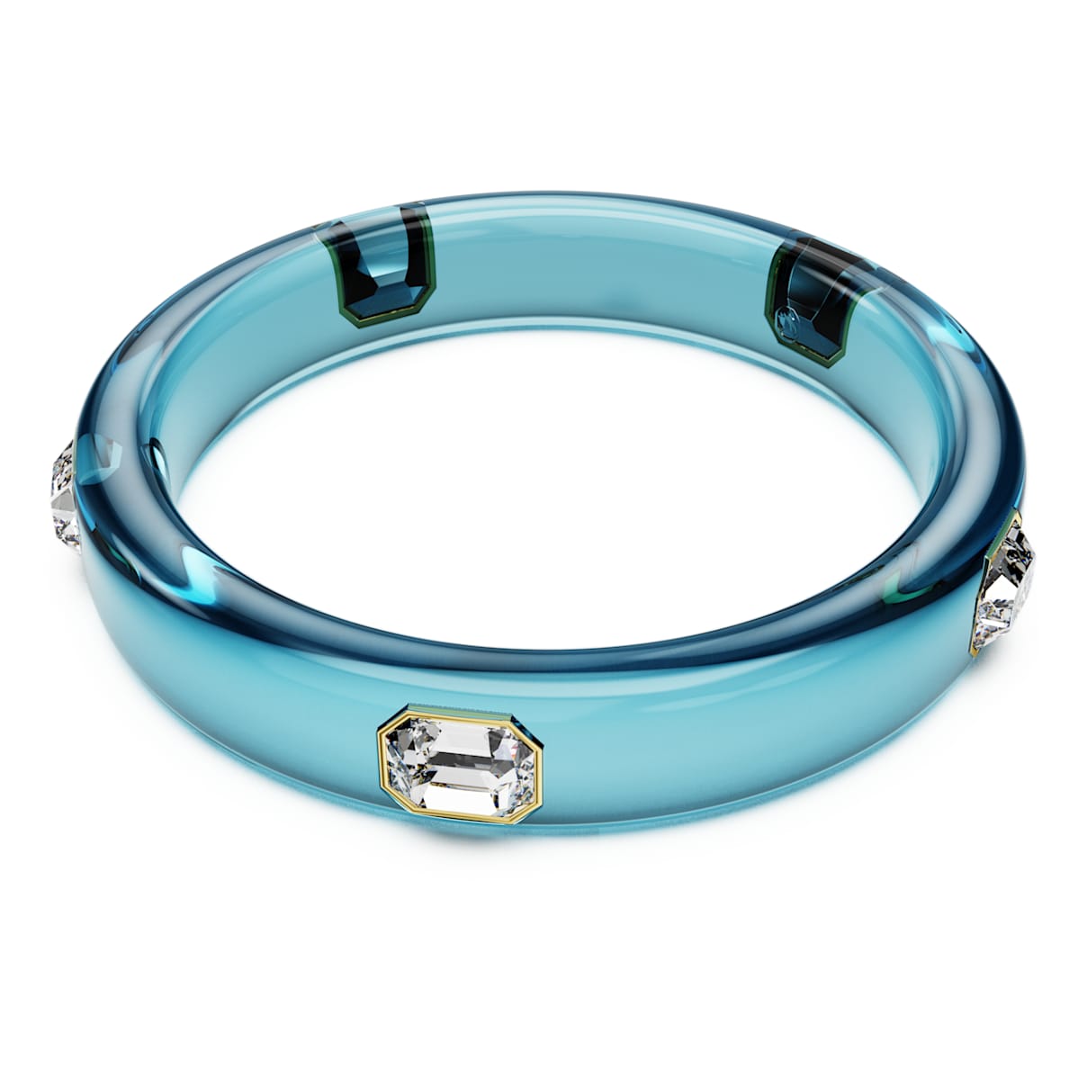 Pulsera color azul y dorado