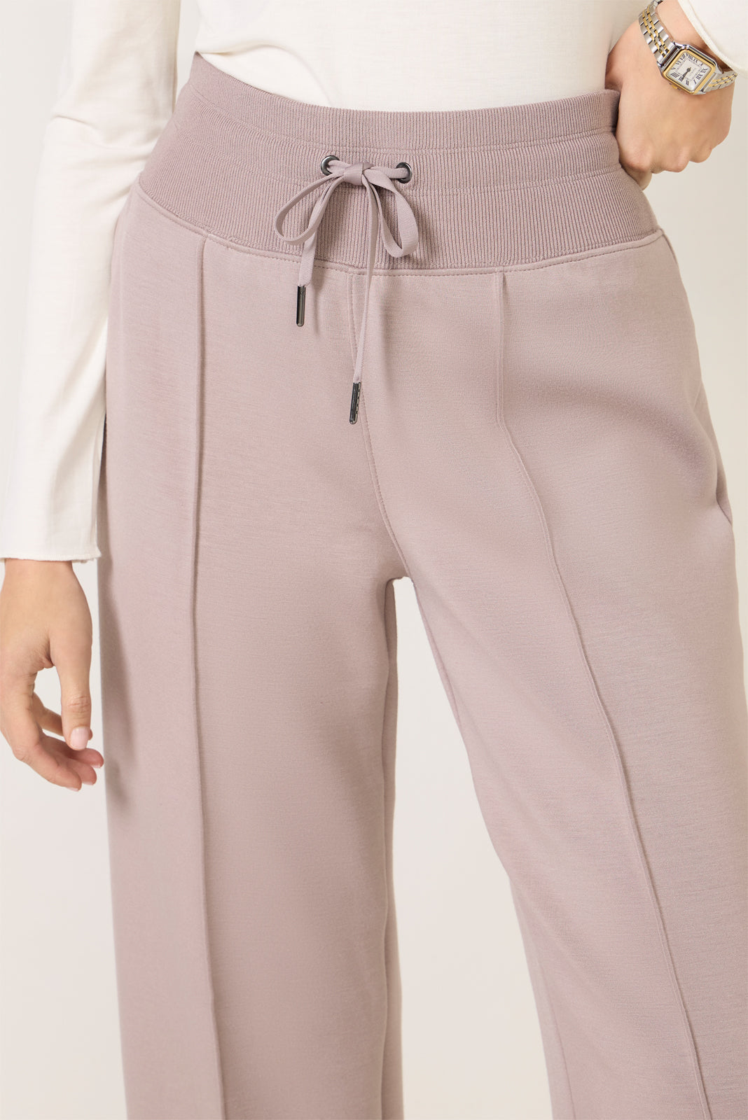 Pantalón de mujer de corte recto