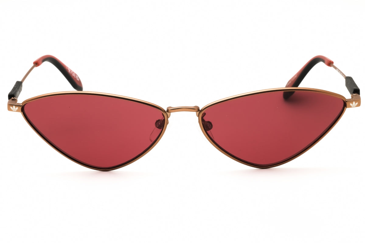 Gafas color vinotinto