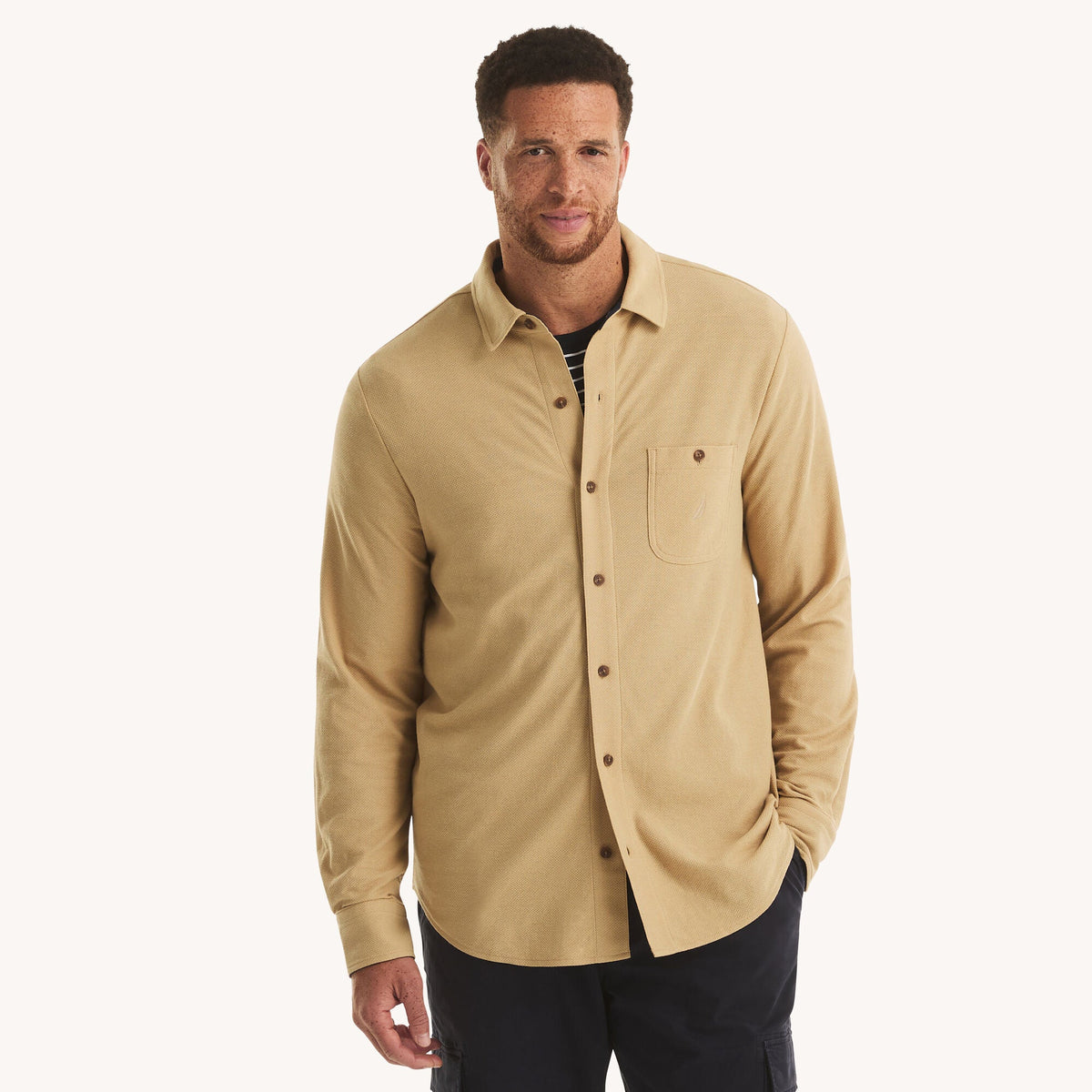 Polo de hombre de manga larga