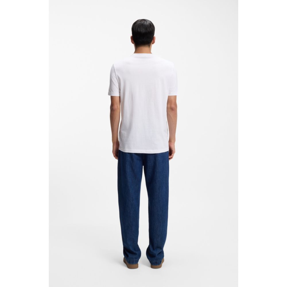Camiseta de algodón con estampado