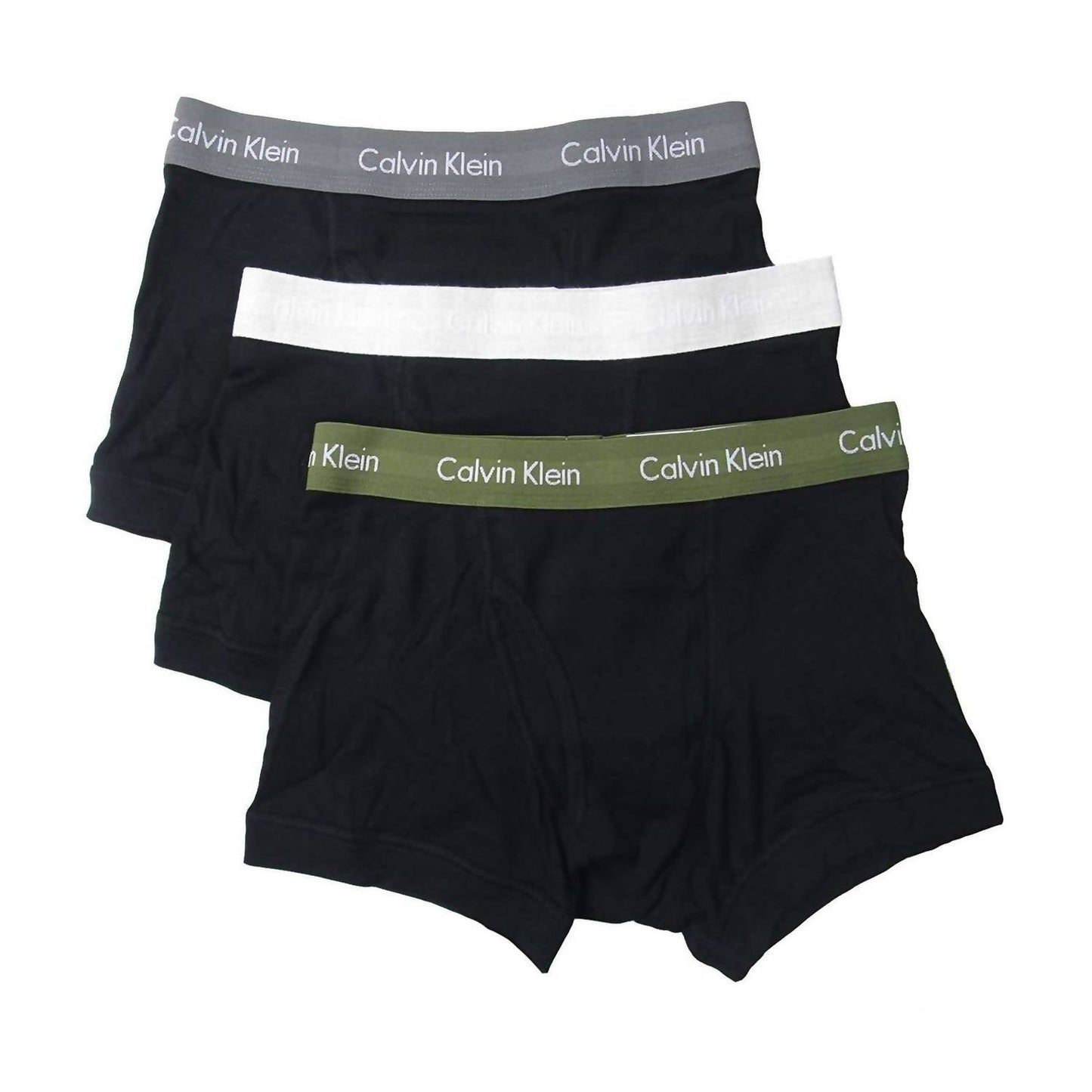 Bóxer de hombre (3 unidades) color negro y verde