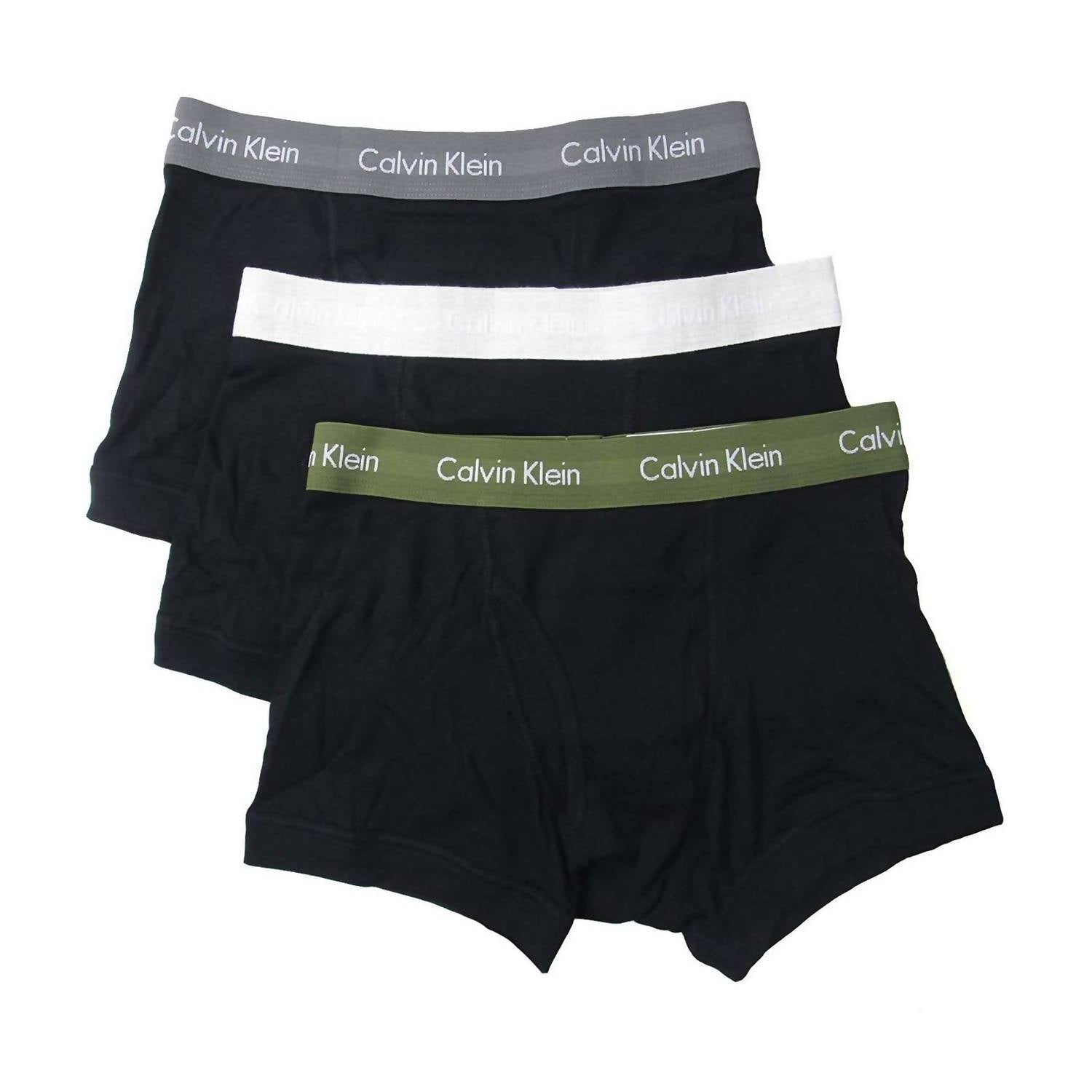 Bóxer de hombre (3 unidades) color negro y verde