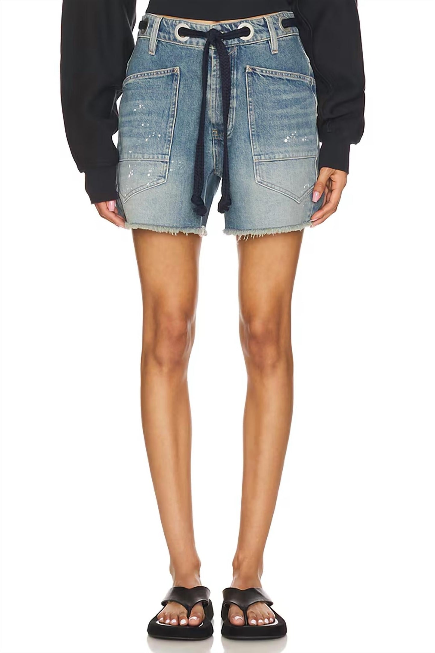 Short color azul