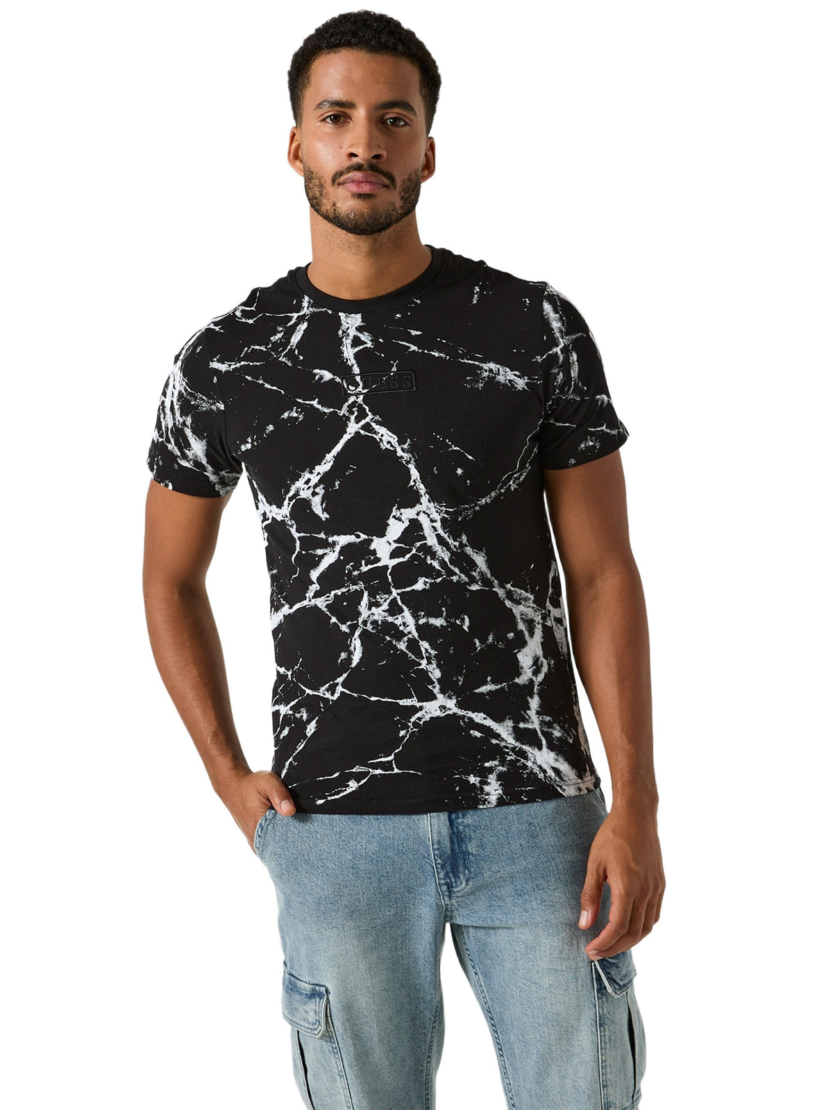 Camiseta con cuello redondo