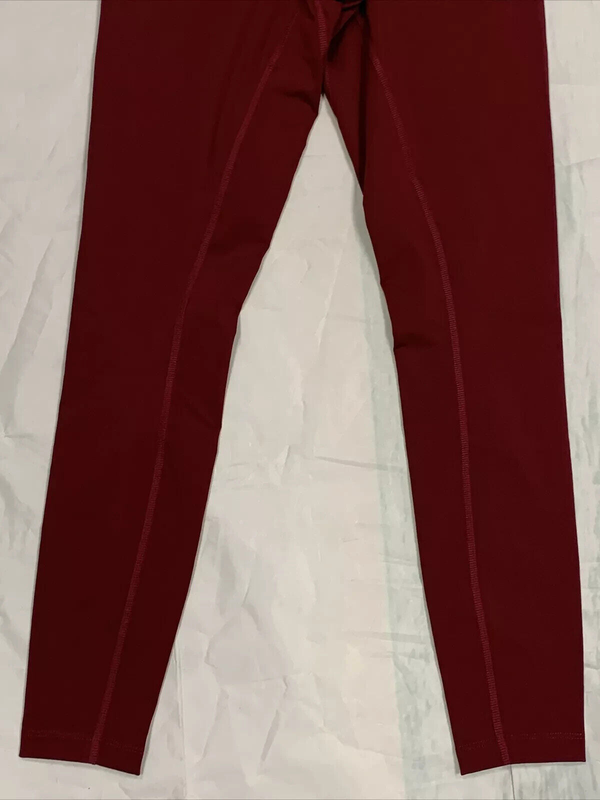 Leggings de mujer con cintura elástica color vinotinto