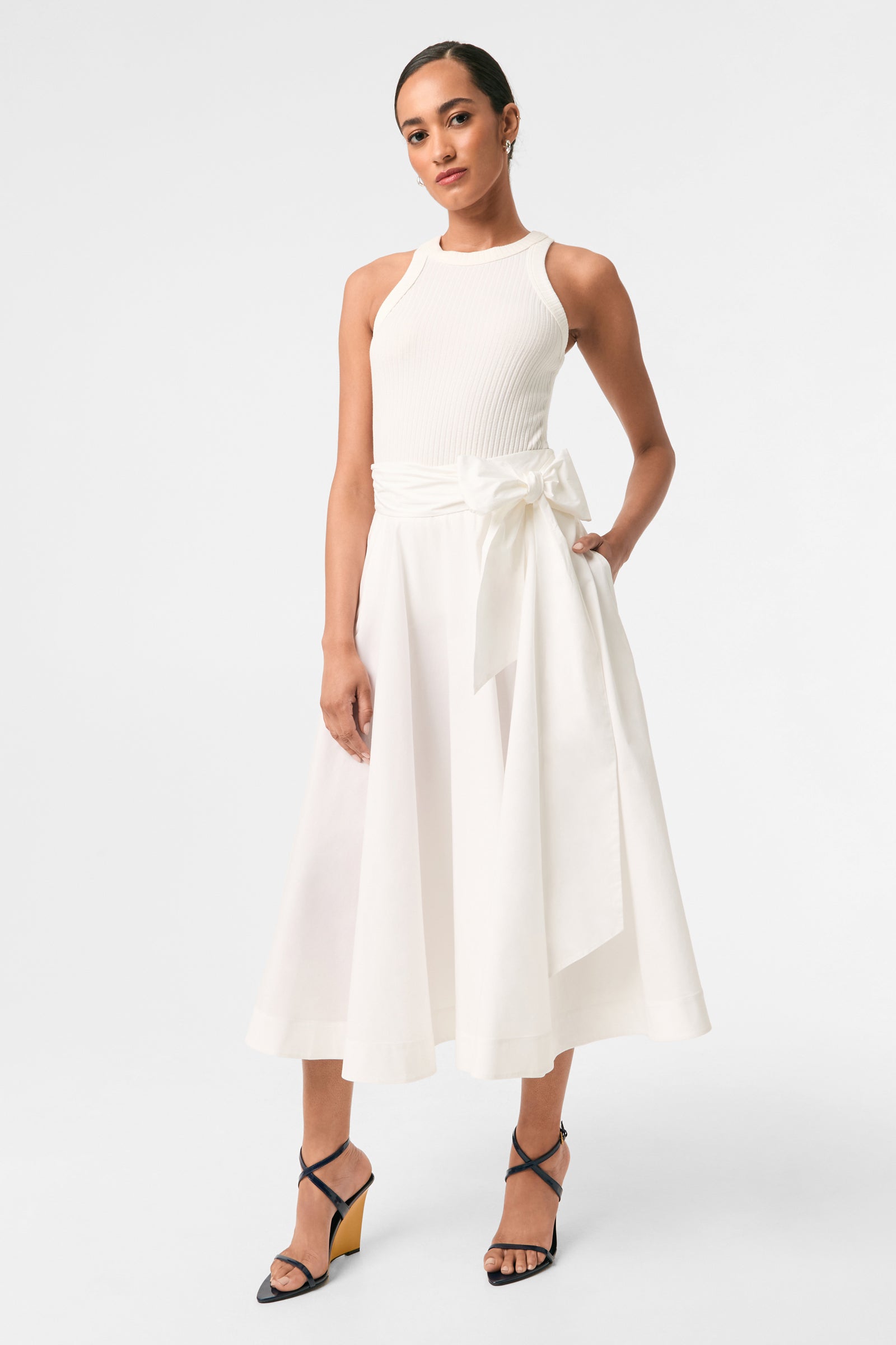 Falda midi