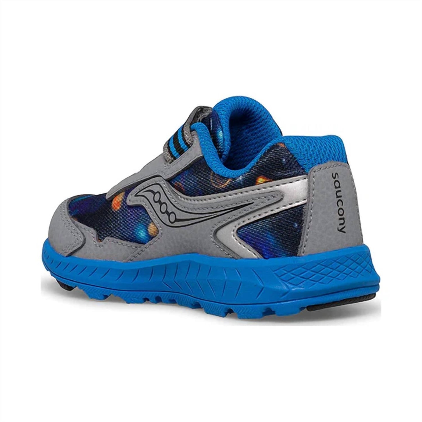Tenis para niño color azul y gris