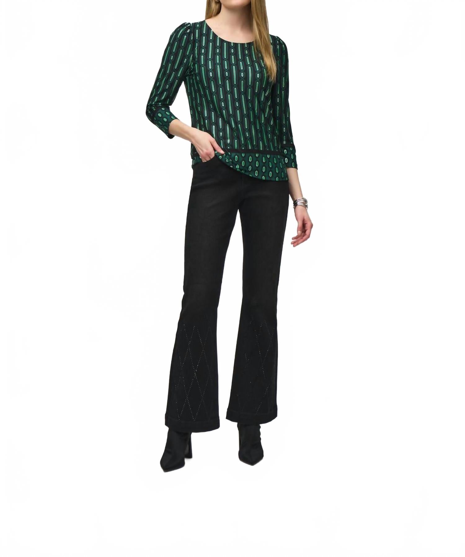 Top color negro