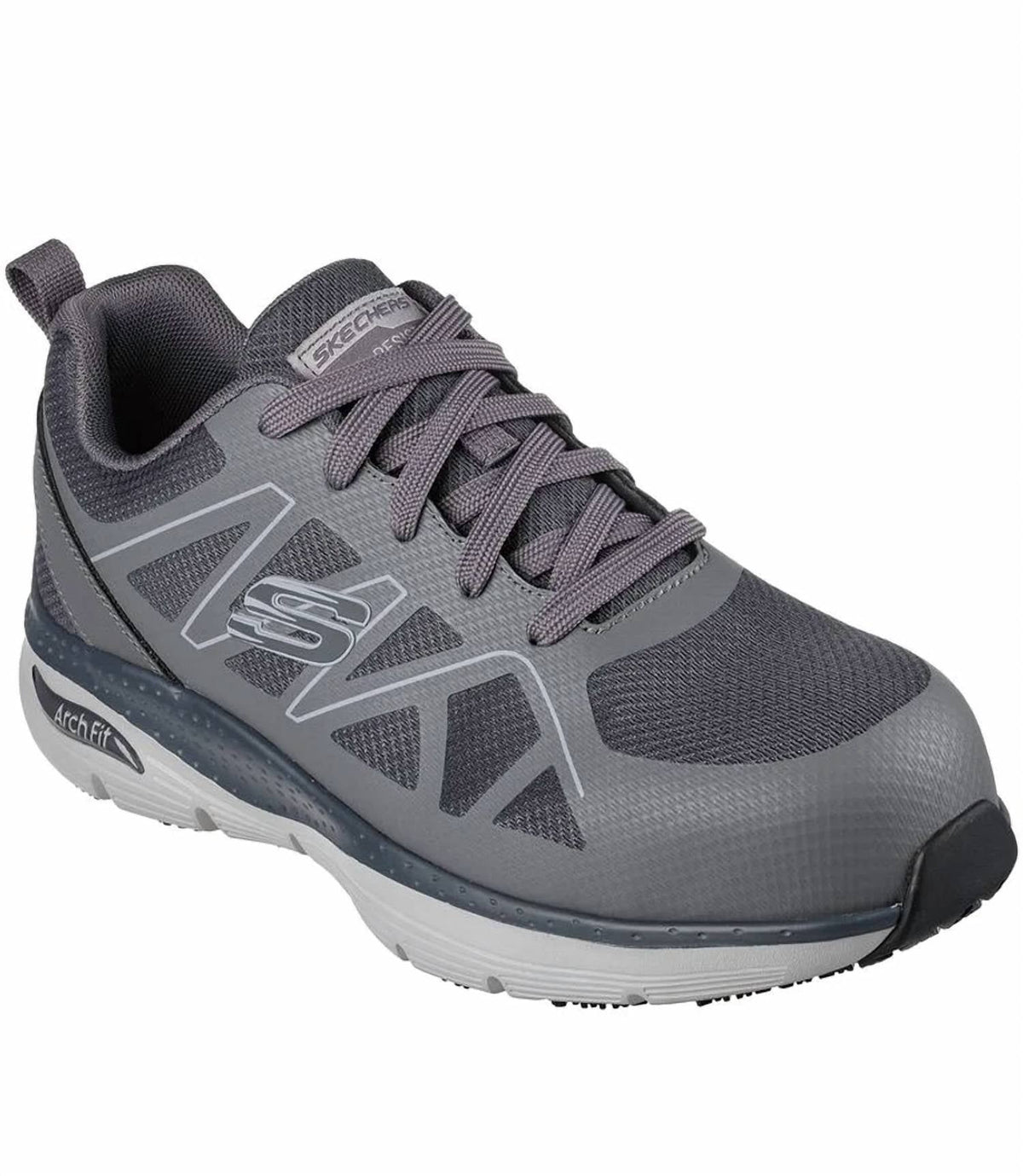 Tenis de hombre color gris