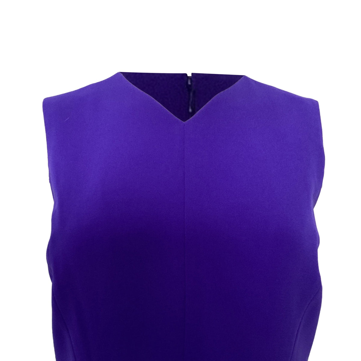 Vestido sin mangas color violeta