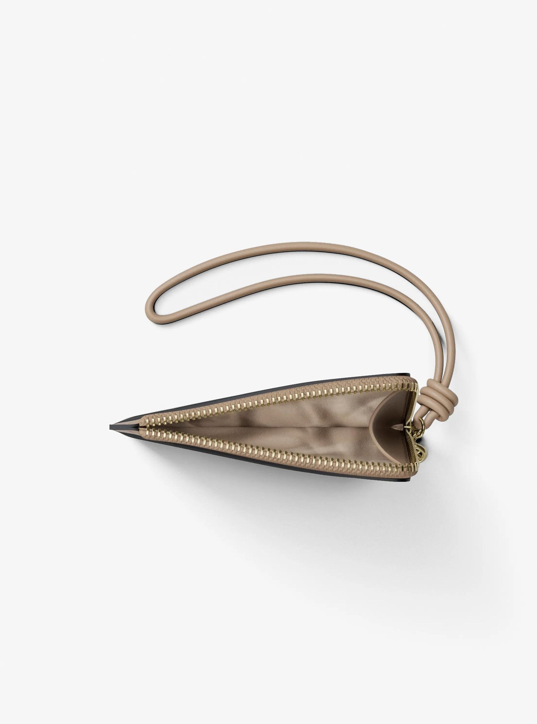 Bolso de muñeca de cuero