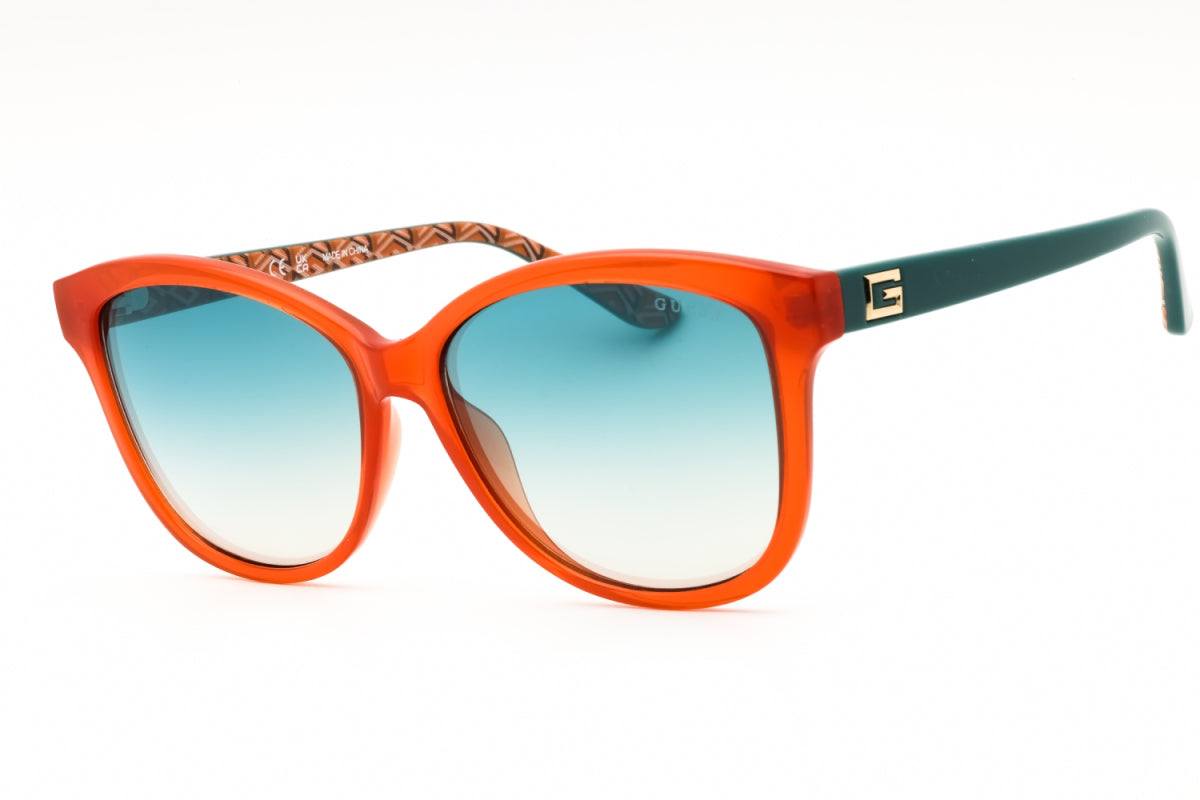 Gafas color azul y naranja