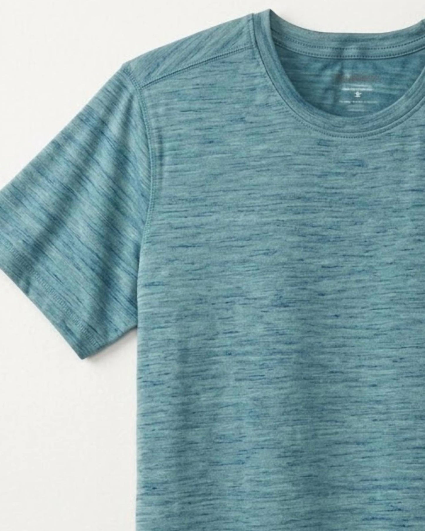 Camiseta de hombre de manga corta color azul
