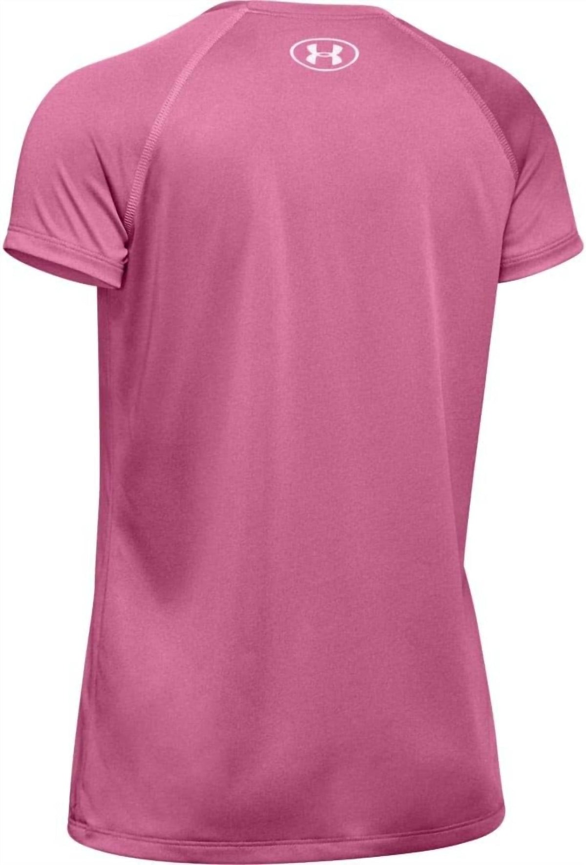 Camiseta para niña de manga corta color rosado
