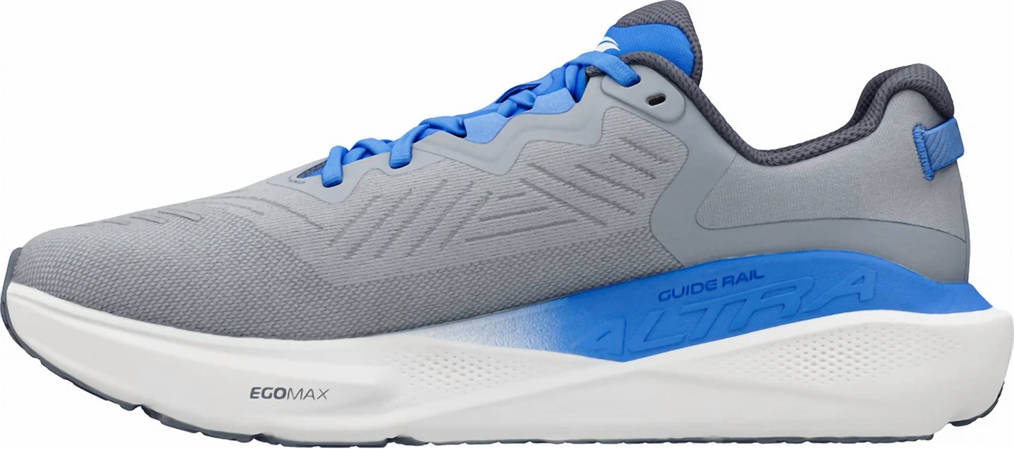Tenis para correr de hombre color azul y gris