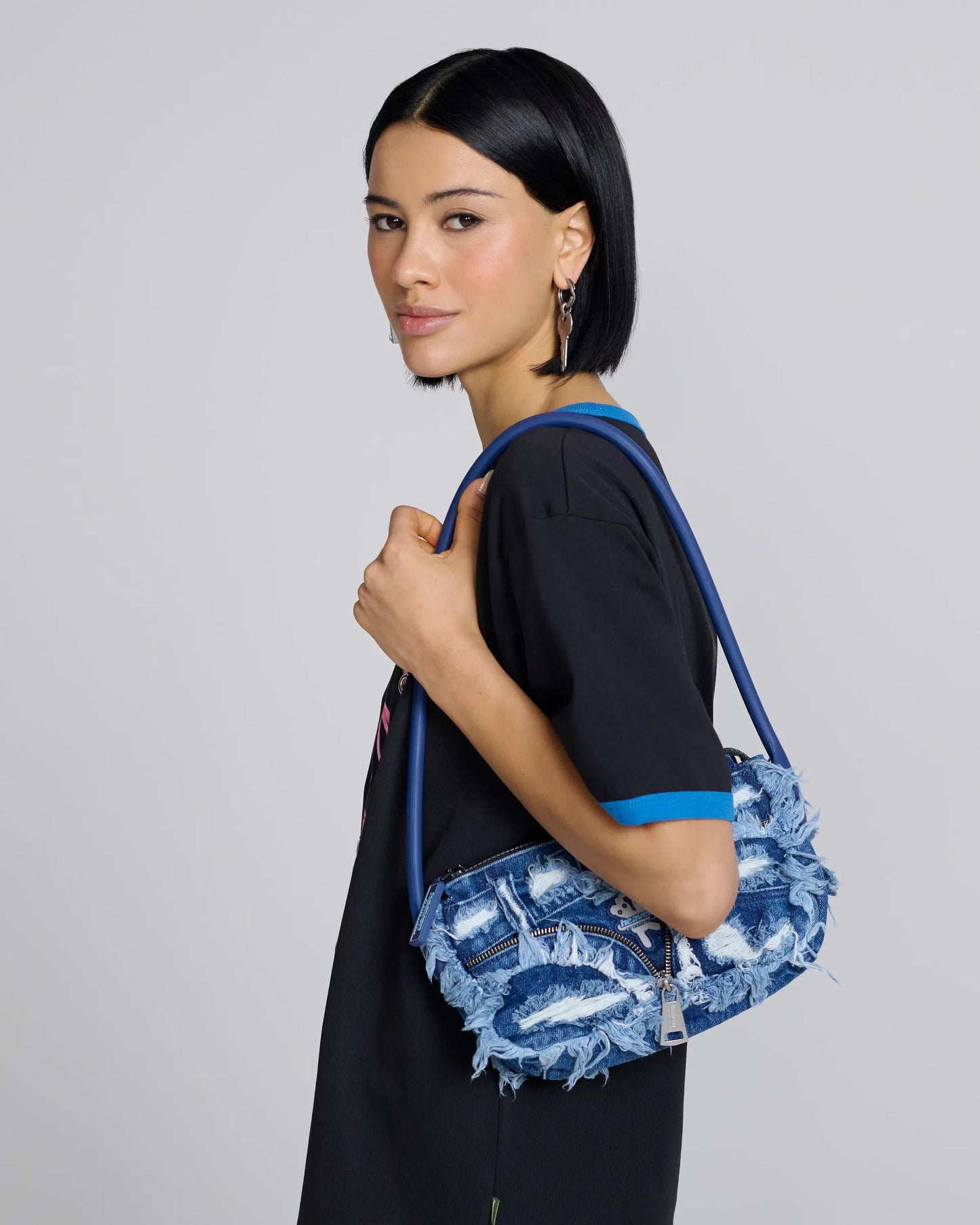Bolso de hombro de mezclilla