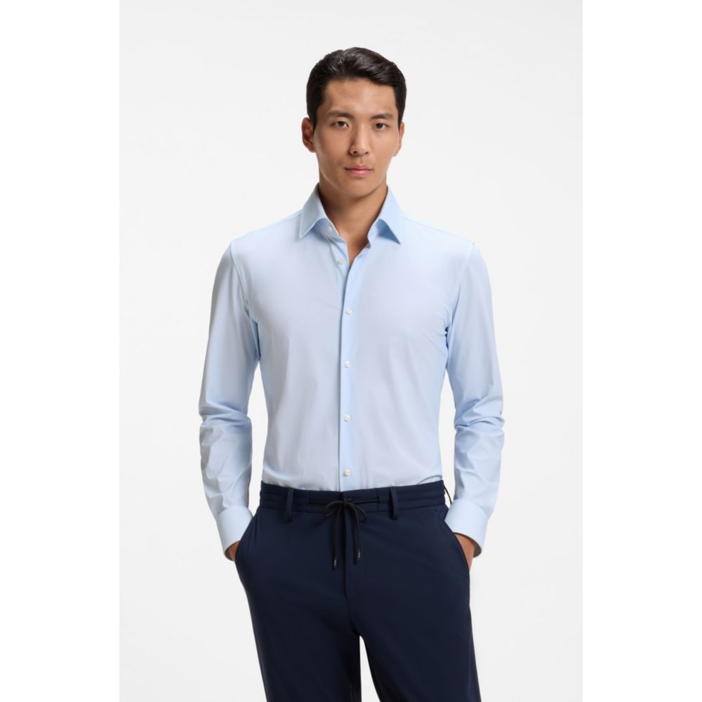 Camisa de corte ajustado con estampado