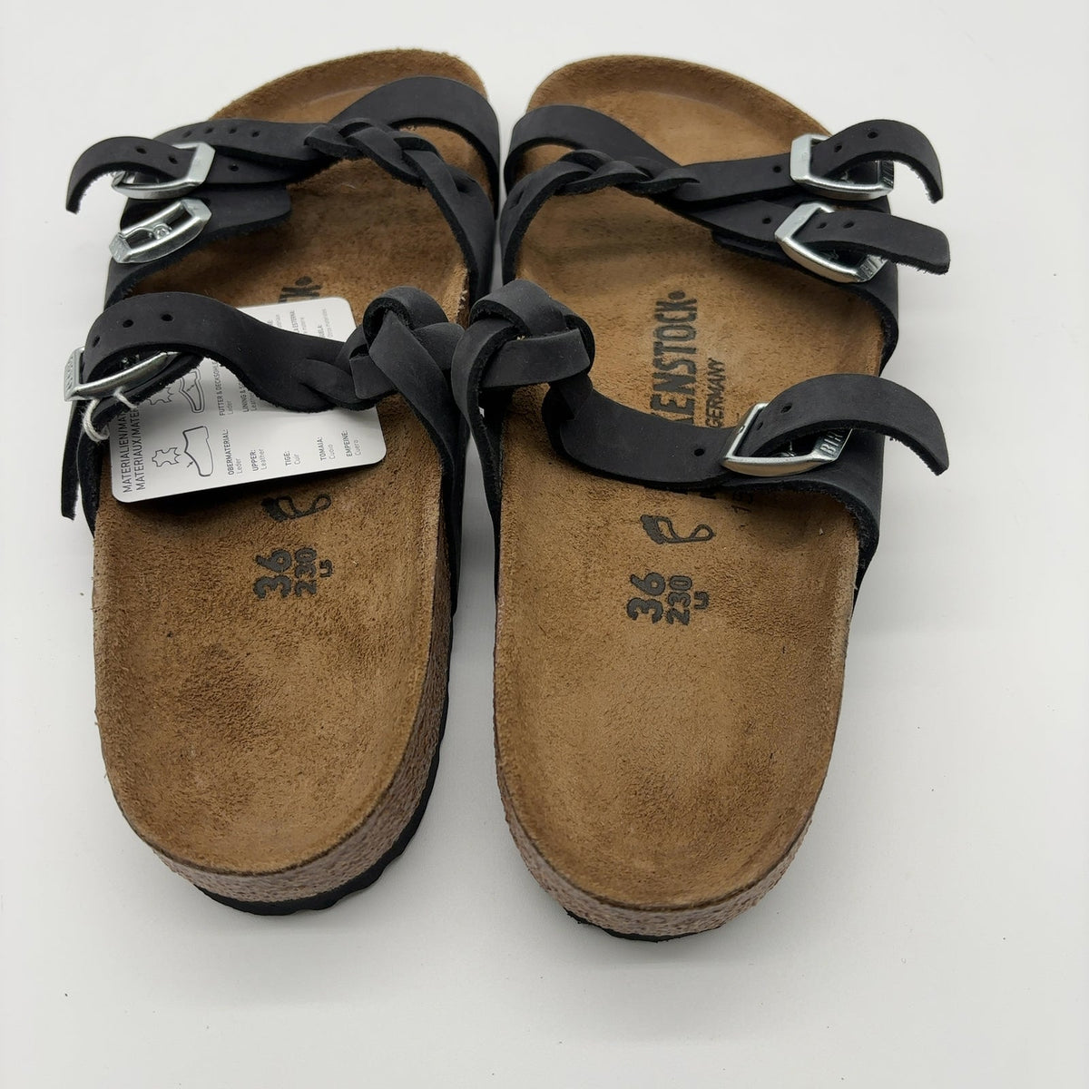 Sandalias de mujer de cuero