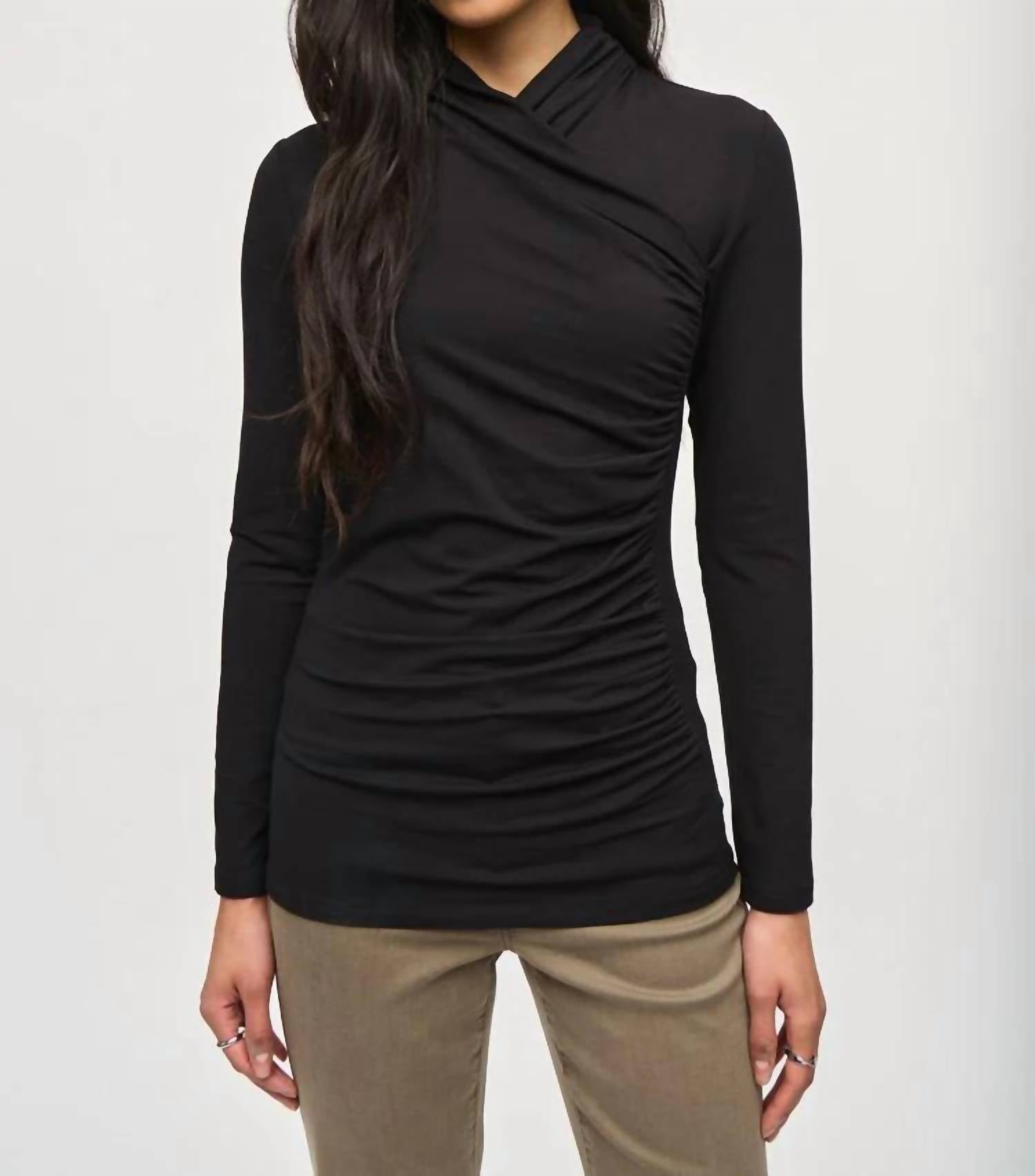 Top color negro