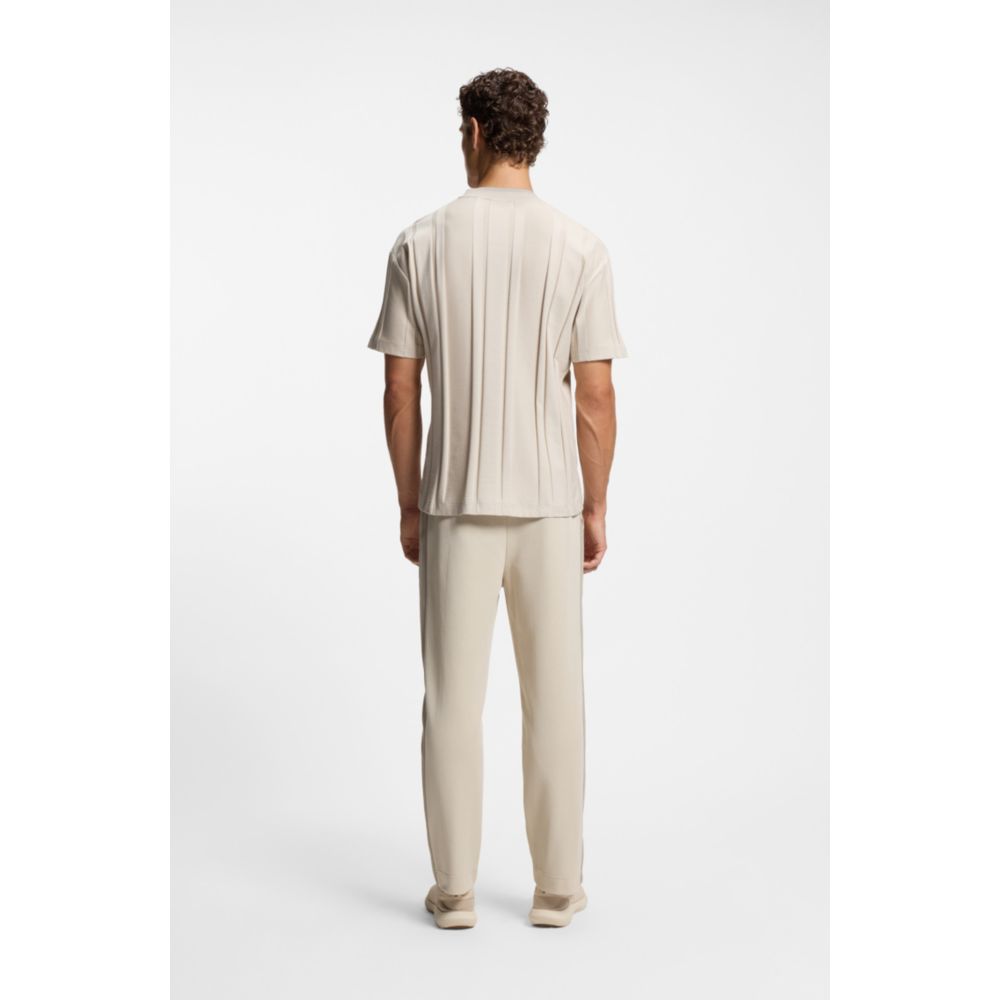 Camiseta de algodón a rayas