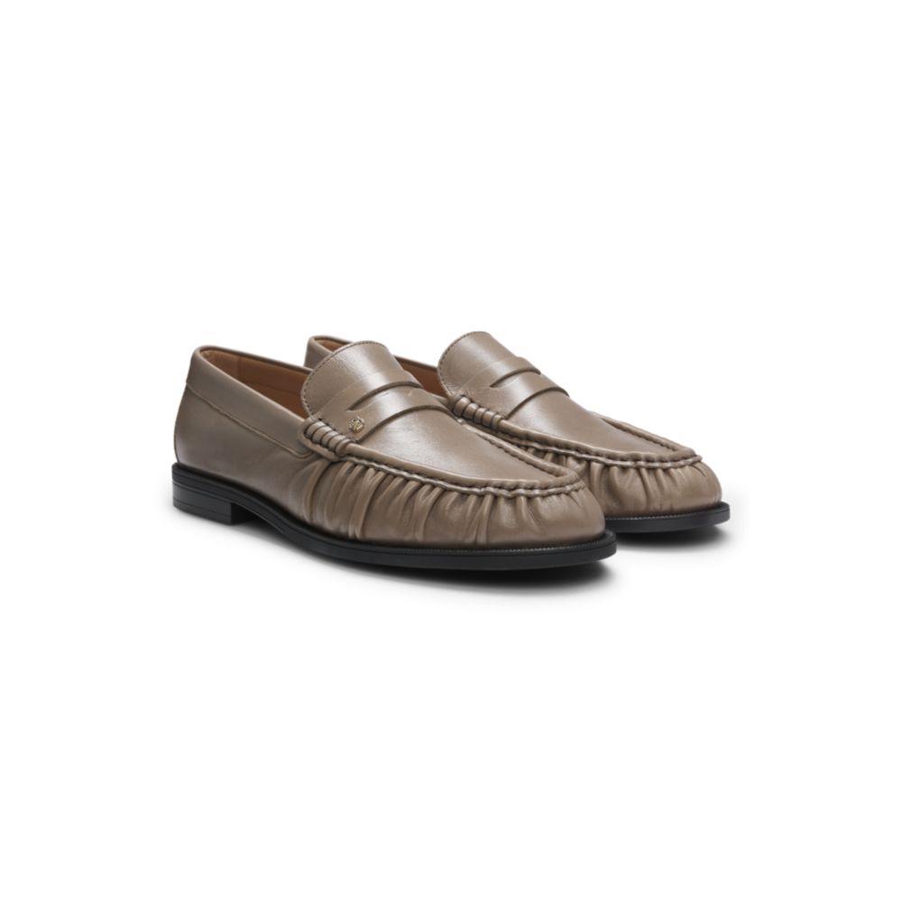 Mocasines de cuero