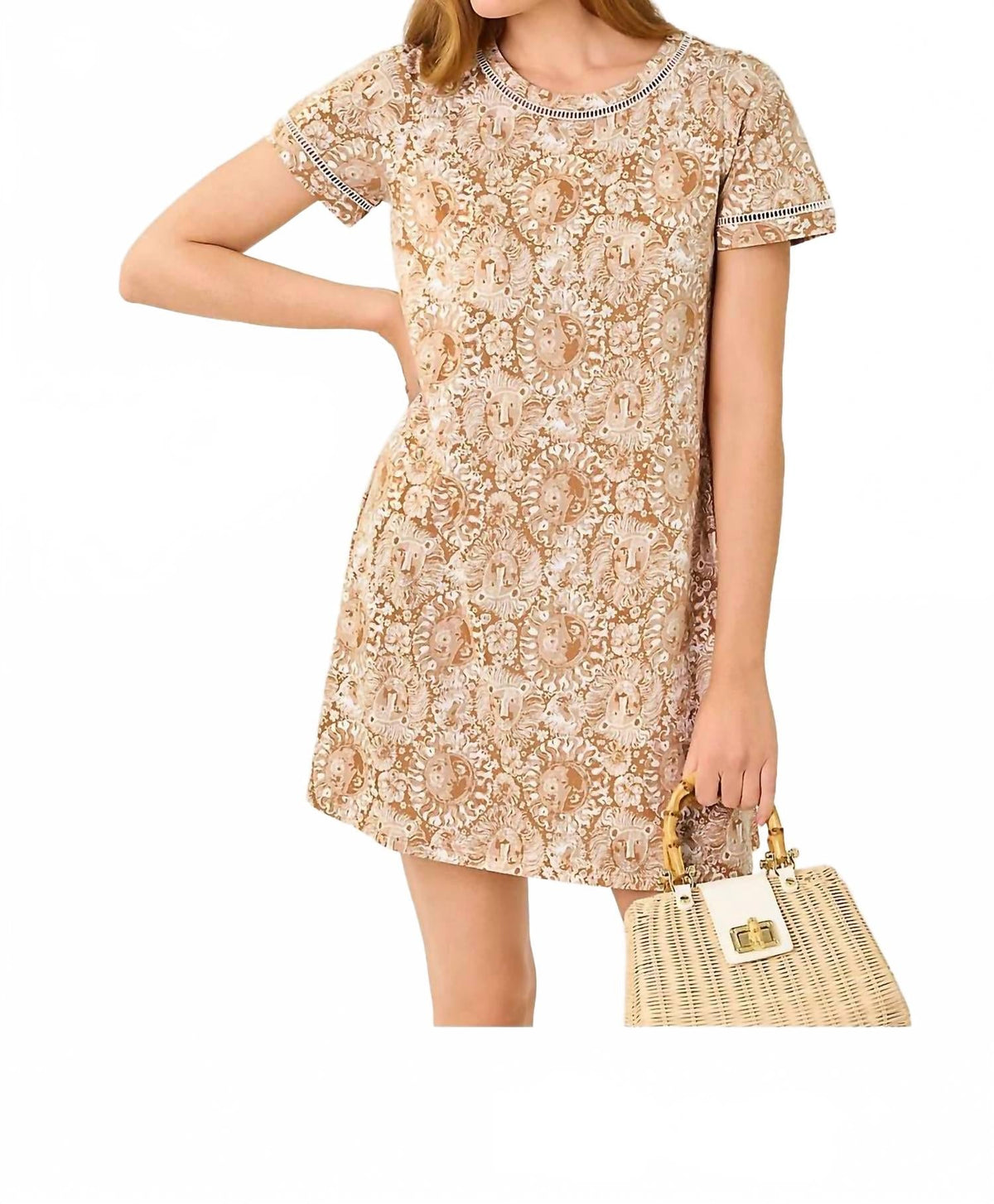 Vestido de manga corta