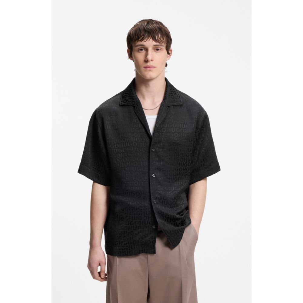Camisa de corte amplio