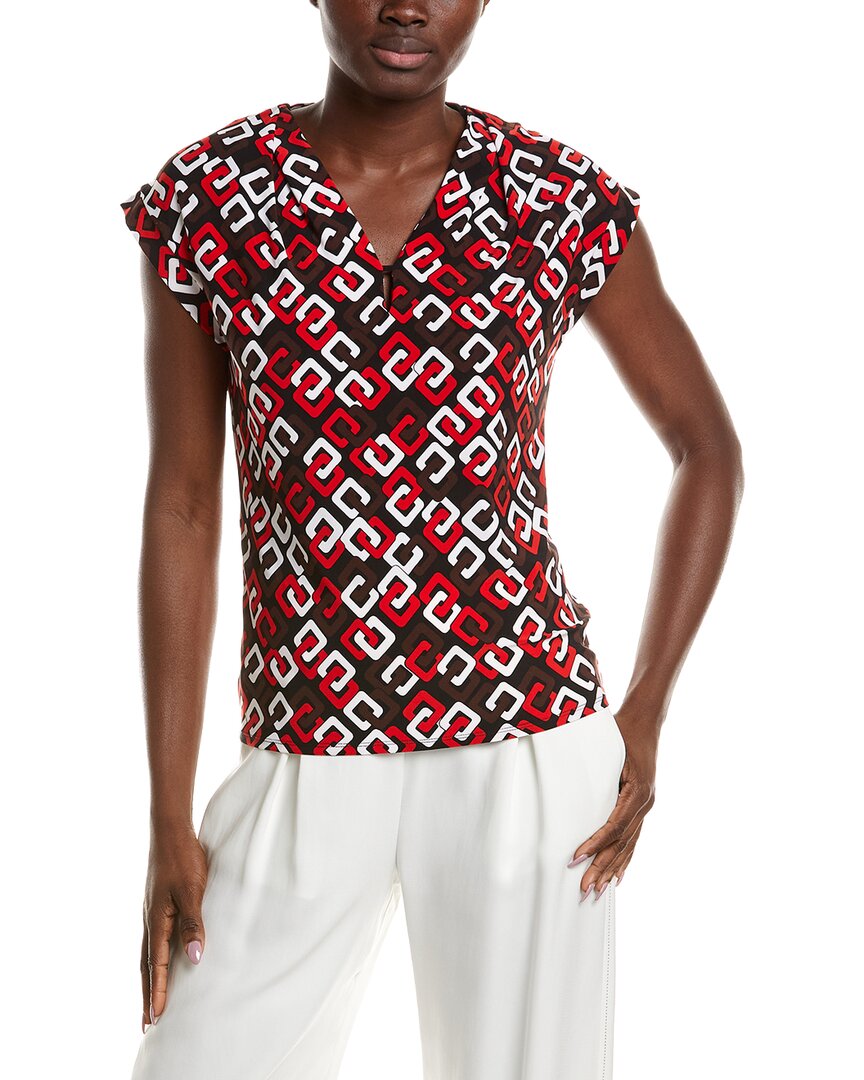 Top con estampado