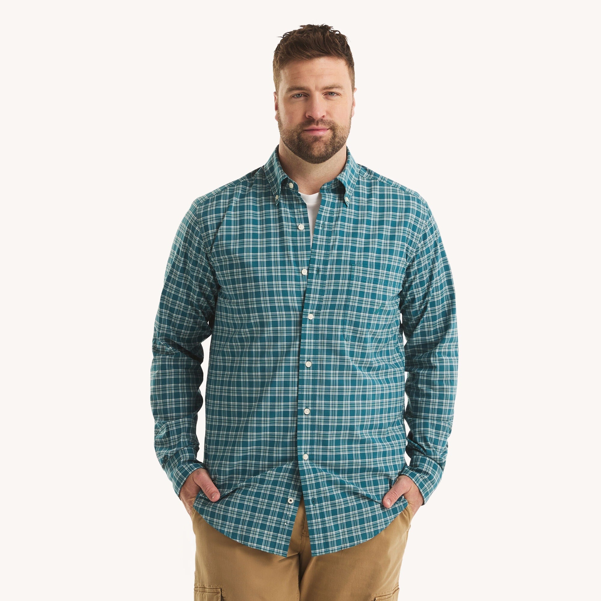 Camisa de hombre a cuadros